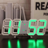 3D LED Digital Wall Clock Home Decor