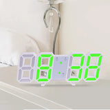 3D LED Digital Wall Clock Home Decor